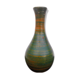 Ceramic vase signed.
