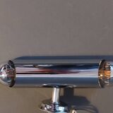 Two-light chrome wall lamp 1970.