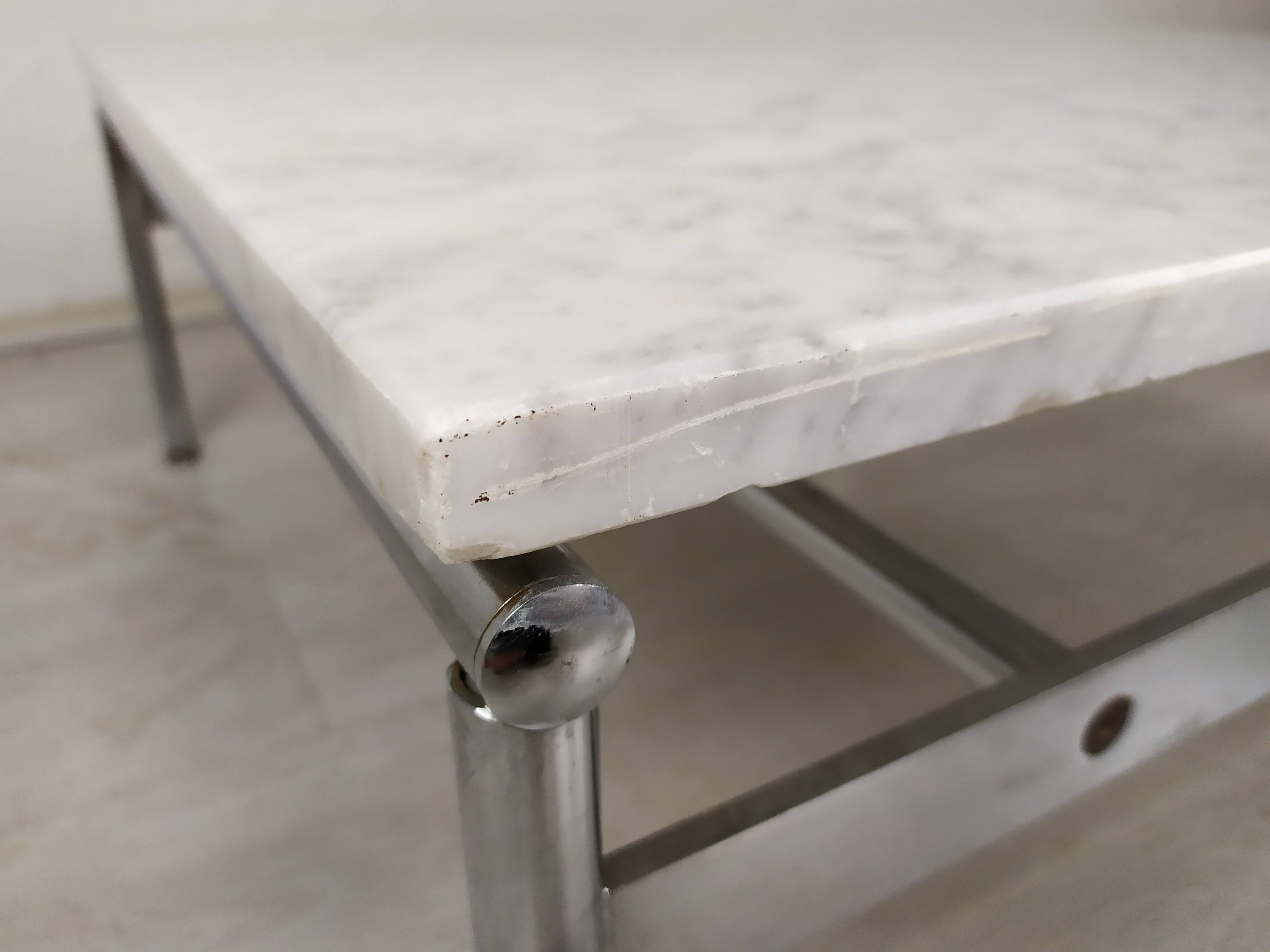 Marble coffee table