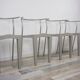 Lot de 4 chaises Dr Glob Design par Philippe Starck pour Kartell