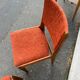 Pair of Scandinavian chairs in solid teak from the 1970s.