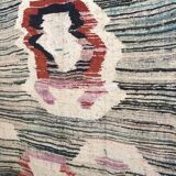 Moroccan Berber carpet Kilim Boucherouite 2.58x1.41m