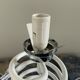 Set of two lamps spring vintage oval globes