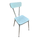 Green-blue Formica chair