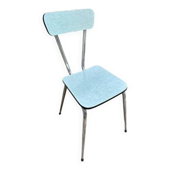 Green-blue Formica chair