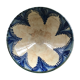 Saladier décor bleu