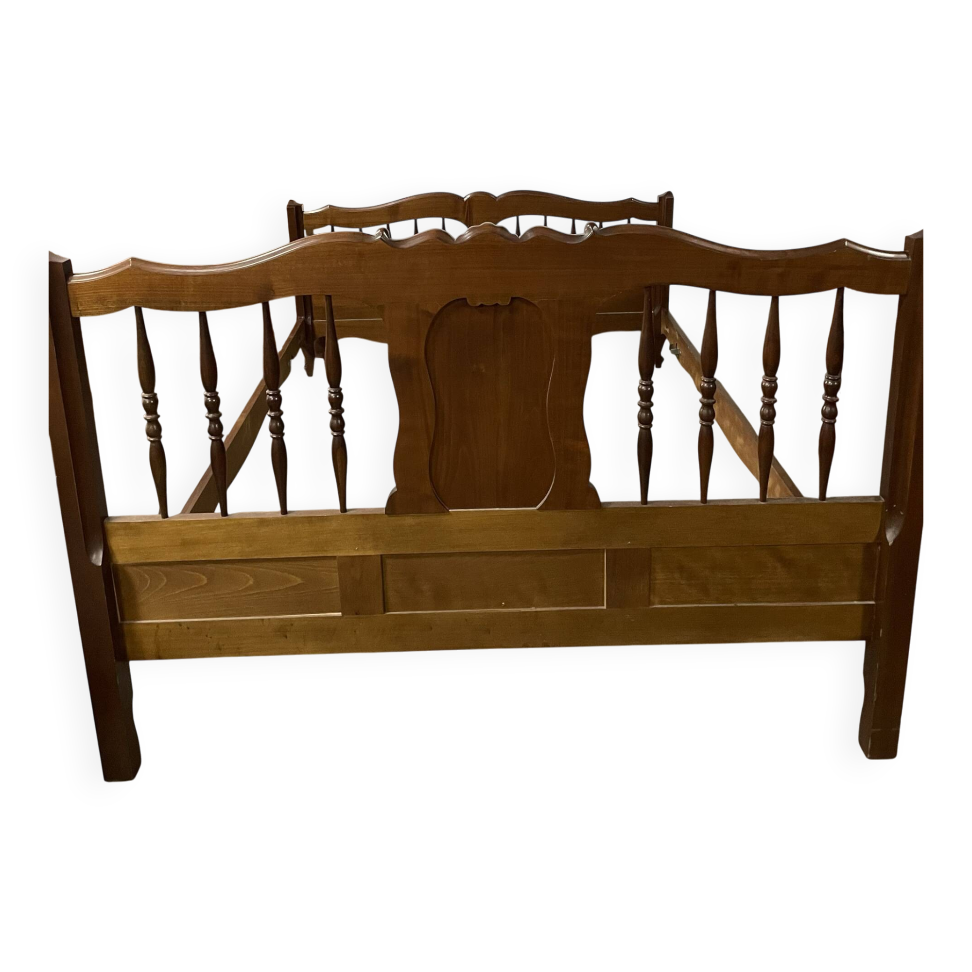 Cadre de Lit , ancien en bois
