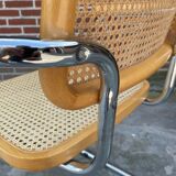 Chair model Cesca by Marcel Breuer with armrests B64