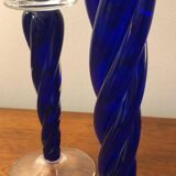 Pair of Kosta Boda candlesticks