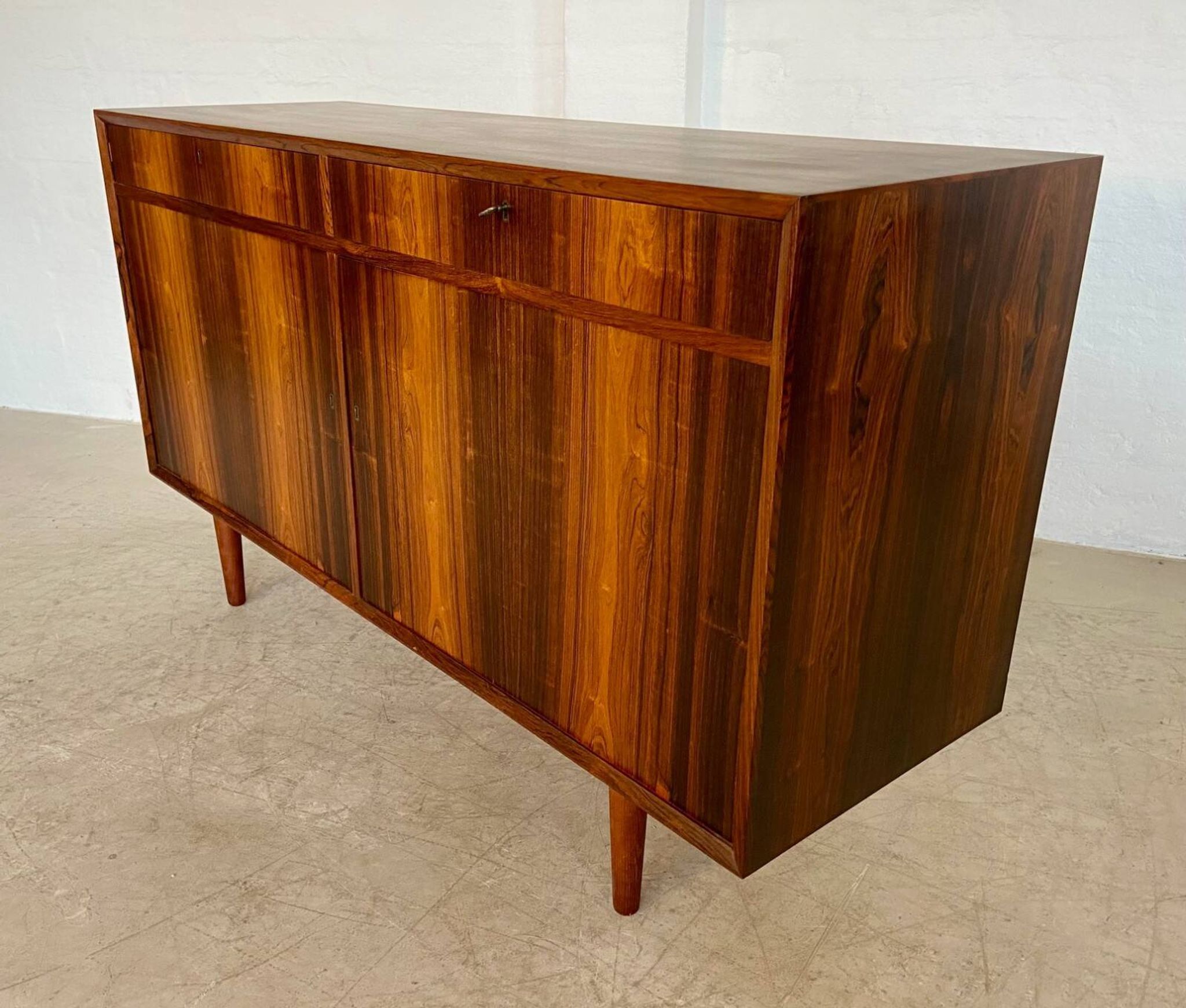 Buffet danois rétro vintage en palissandre du milieu du siècle par Poul Cadovius, années 1960