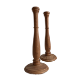 SET OF 2 CANDLE HOLDERS