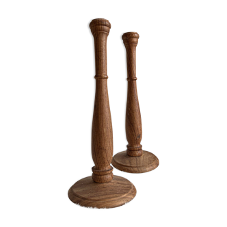 SET OF 2 CANDLE HOLDERS