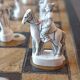 Jeu d échecs en bois et nacre