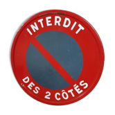 Panel Prohibition to park