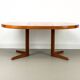 Table de Salle à Manger Ronde en Teck par HW Klein pour Bramin, Danemark, 1960s