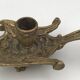 Solid Brass Hand Candle Holder
