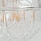 Bonbonnière en cristal Yves Rocher - années 1970