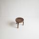 Wa-Hehe tribal carved tripod stool, Tanzania 1950s
