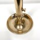 Pusher candle holder and solid brass