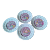 Set de 4 assiettes à dessert Gien