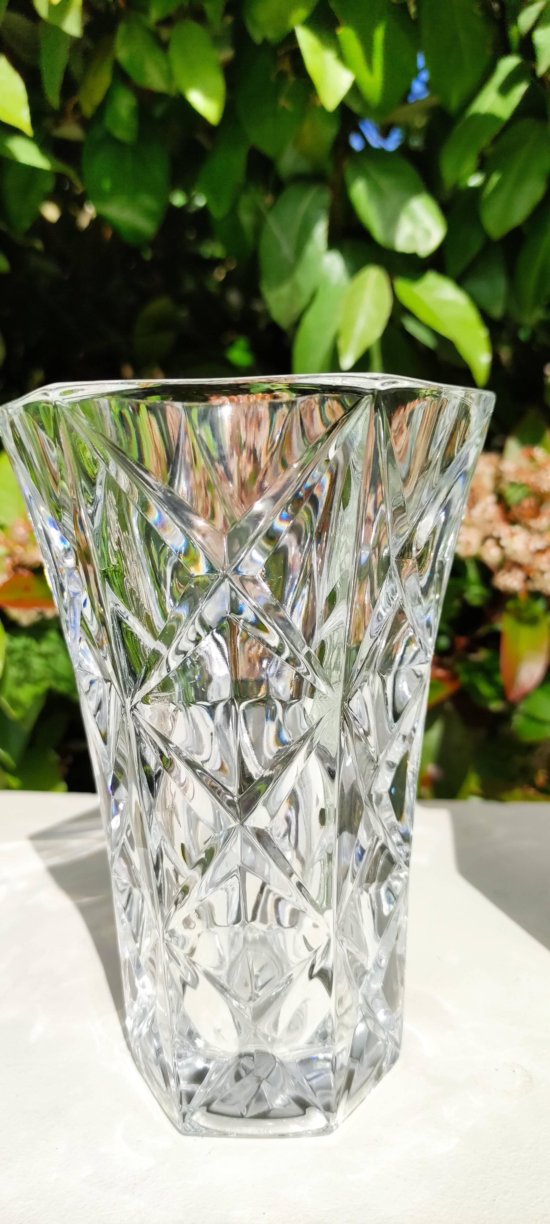 Vase en cristal d'Arques