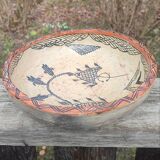 Old Berber craftsmanship salad bowl Kabylie Rif