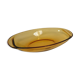 Butter cup in amber glass Vereco France