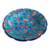 Longwy art deco enamel cup 28 cm