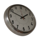 Horloge murale JAZ ronde acier 1960
