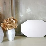 Miroir mercure hexagonal biseauté