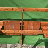 Swedish pine folding bench 1960s-1970s