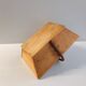 Small basket / vintage wooden harvest basket – Curved handle