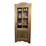 Glass-fronted cabinet from the 1930s-1940s.