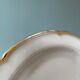 Series of 10 antique flat plates in Limoges porcelain