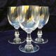 Set de 3 verres cristal Saint Louis modèle Lucrèce