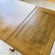 Table en chêne 3m 1950 avec ses allonges