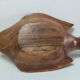 Coupe zoomorphe poisson bois sculpté vintage