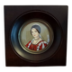 Portrait miniature after Leonardo da Vinci