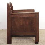 Art Deco armchairs Haagse School the pair