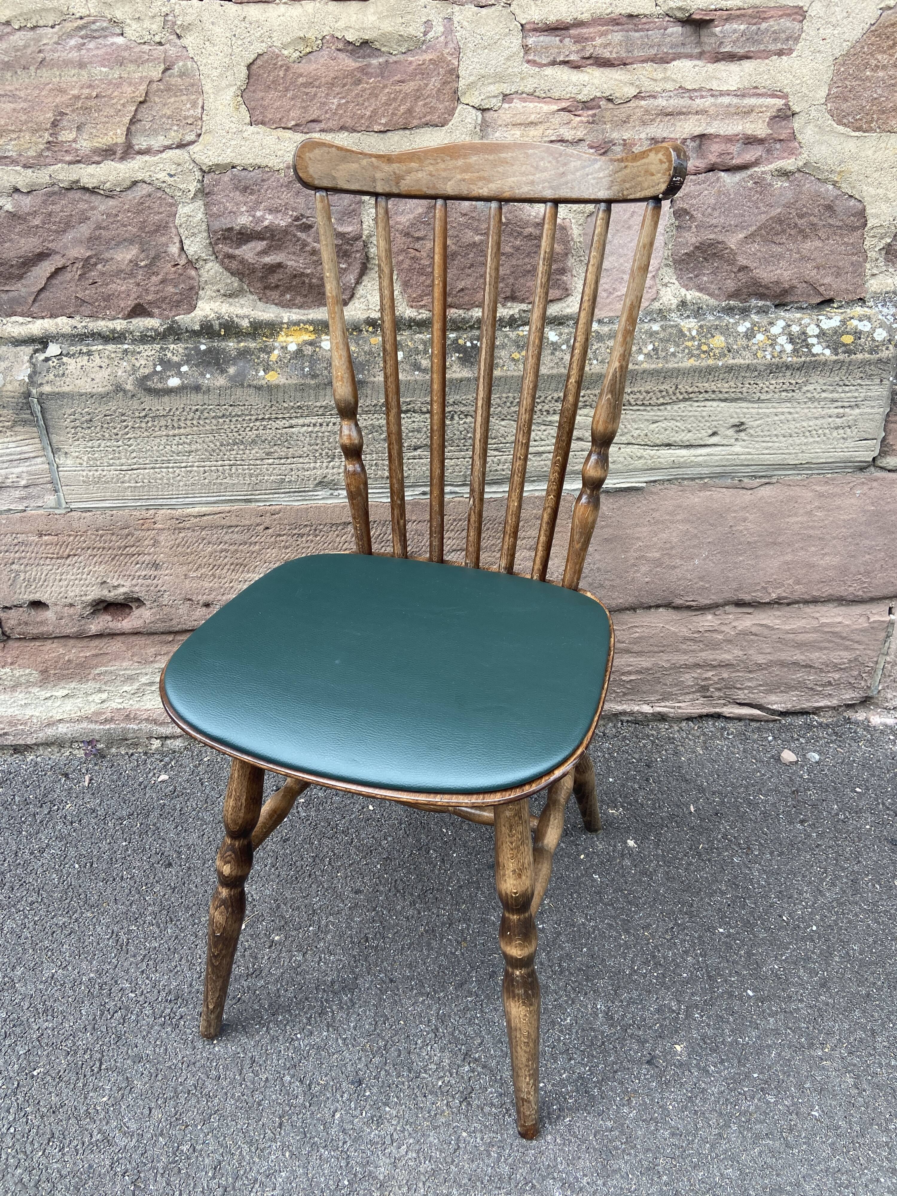 2 vintage Baumann Restaurant cafe chairs