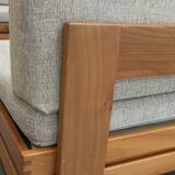 Elm sofa Maison Regain, 60's