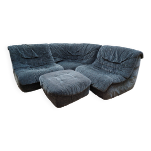 Canapé d'angle modulable