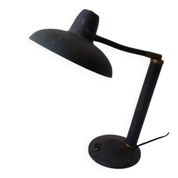 Lampe de bureau noire