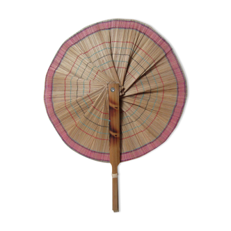 Rattan fan