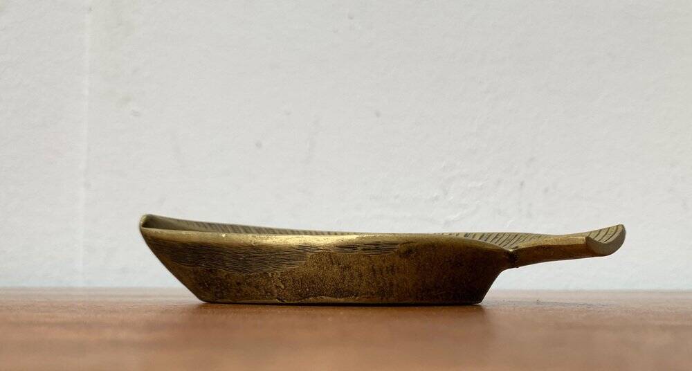 Bronze ashtray from the mid-century, 1950s.