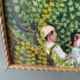 Naïve painting by Moukim Jalil