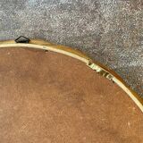 Miroir vintage en rotin