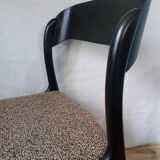 Chaise Baumann traîneau 1960