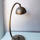 Lampe de bureau en laiton années 70