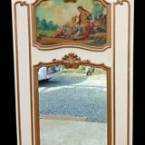Old trumeau mirror